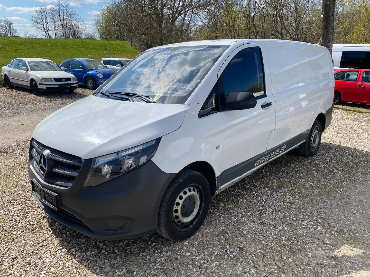 Mercedes-Benz Vito Kasten 110 CDI FWD lang,Klima SCHECKHEFT MB Weiß - 1