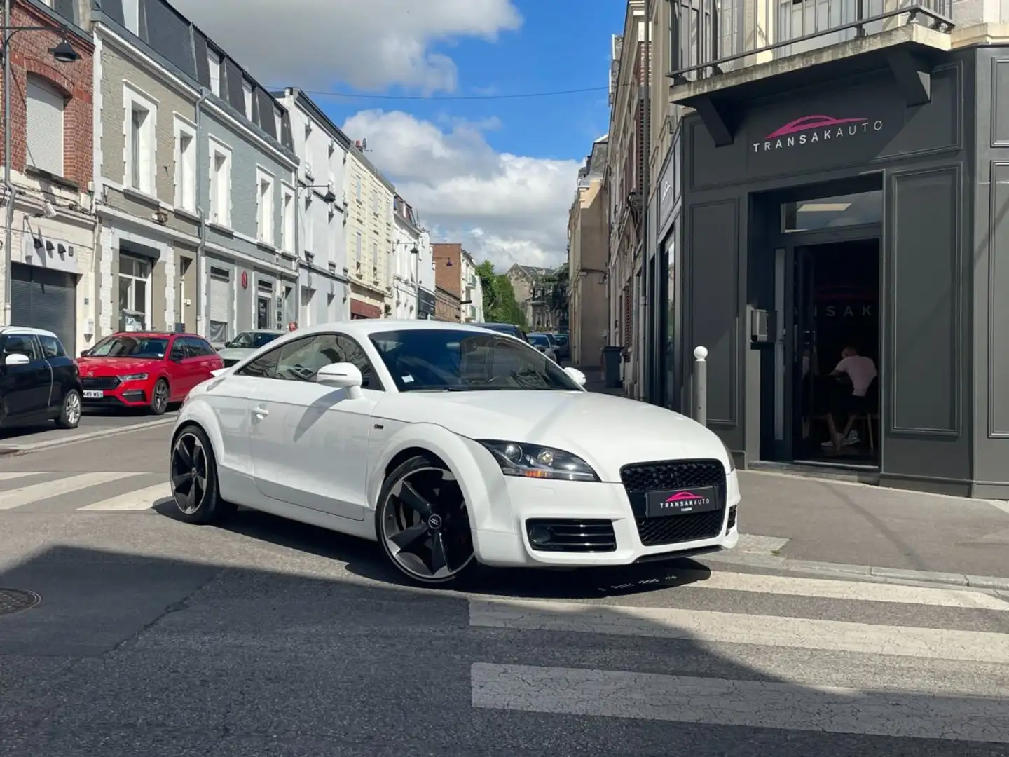 Audi TT 1.8 TFSI 160 S line / CIEL ETOILE / REGULATEUR Blanc - 1
