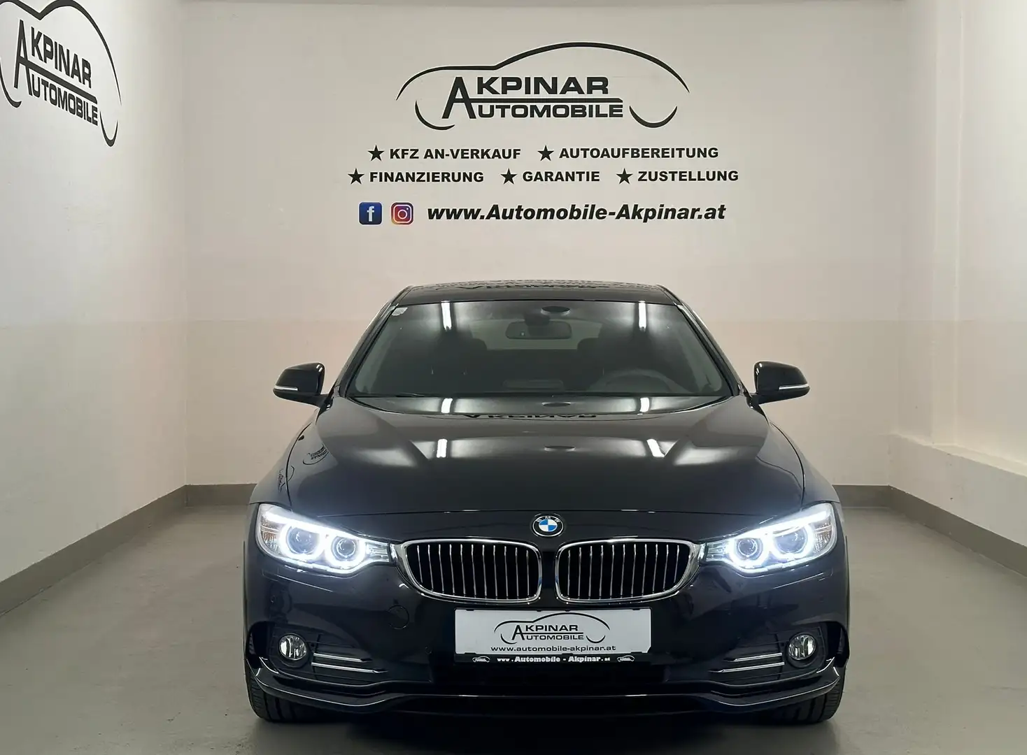 BMW 420 d Gran Coupe Luxury Line Aut. *NUR 29TKM* Schwarz - 2