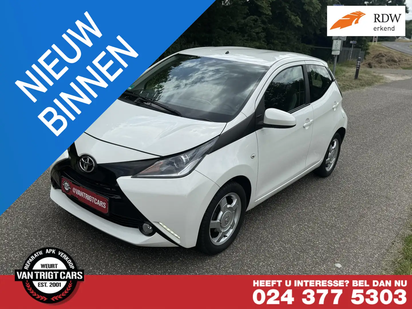 Toyota Aygo 1.0 VVT-i x-wave 5 deurs Achteruitrij Camera - 1