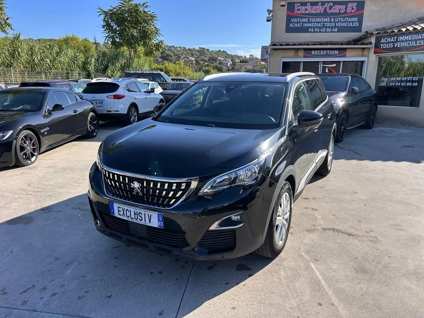 Peugeot 5008 1.2 PURETECH 130CH S\u0026S ALLURE EAT8 Noir - 1