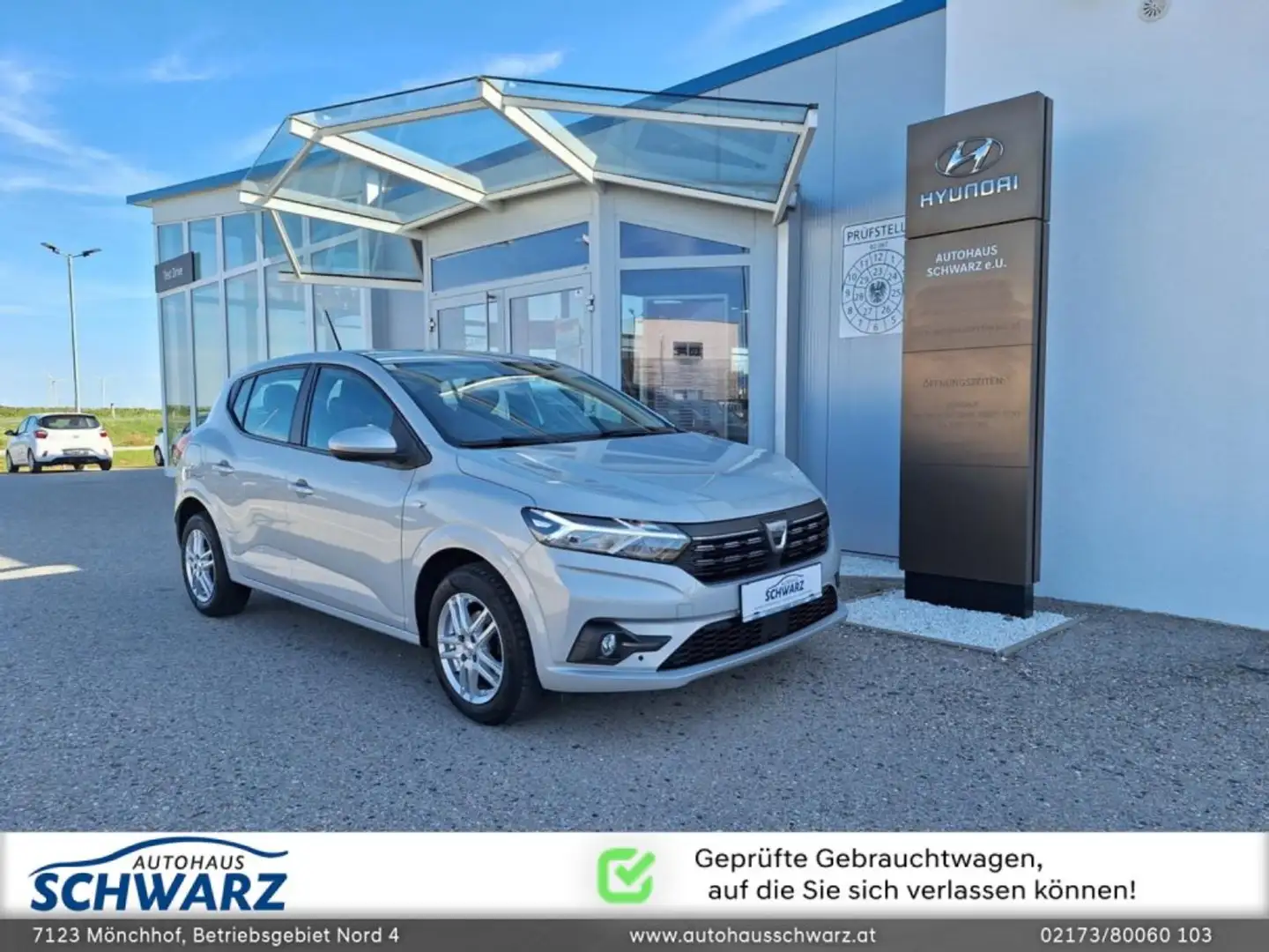 Dacia Sandero Comfort TCe 90 CVT Plateado - 1