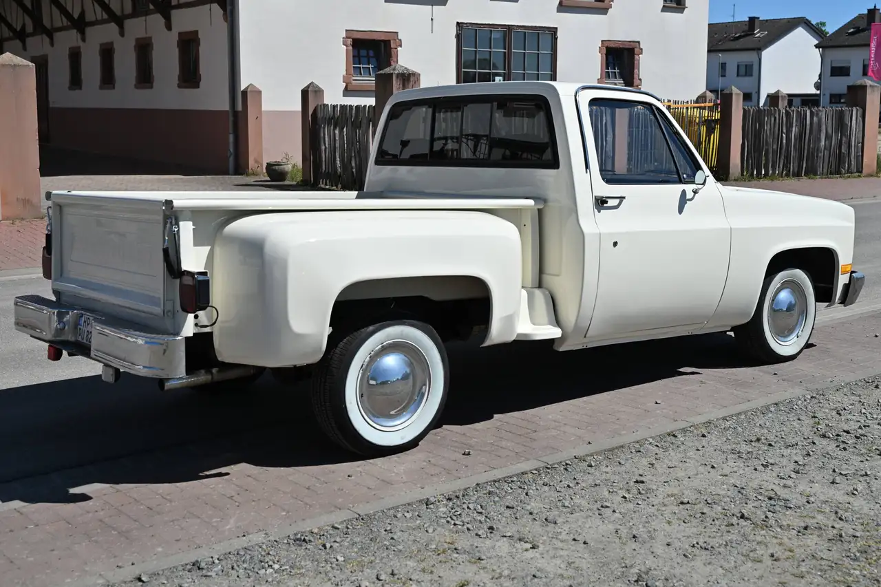 Chevrolet Chevy C10 Pickup Bj. 1982 Oldtimer Wimbledon White, foto 5