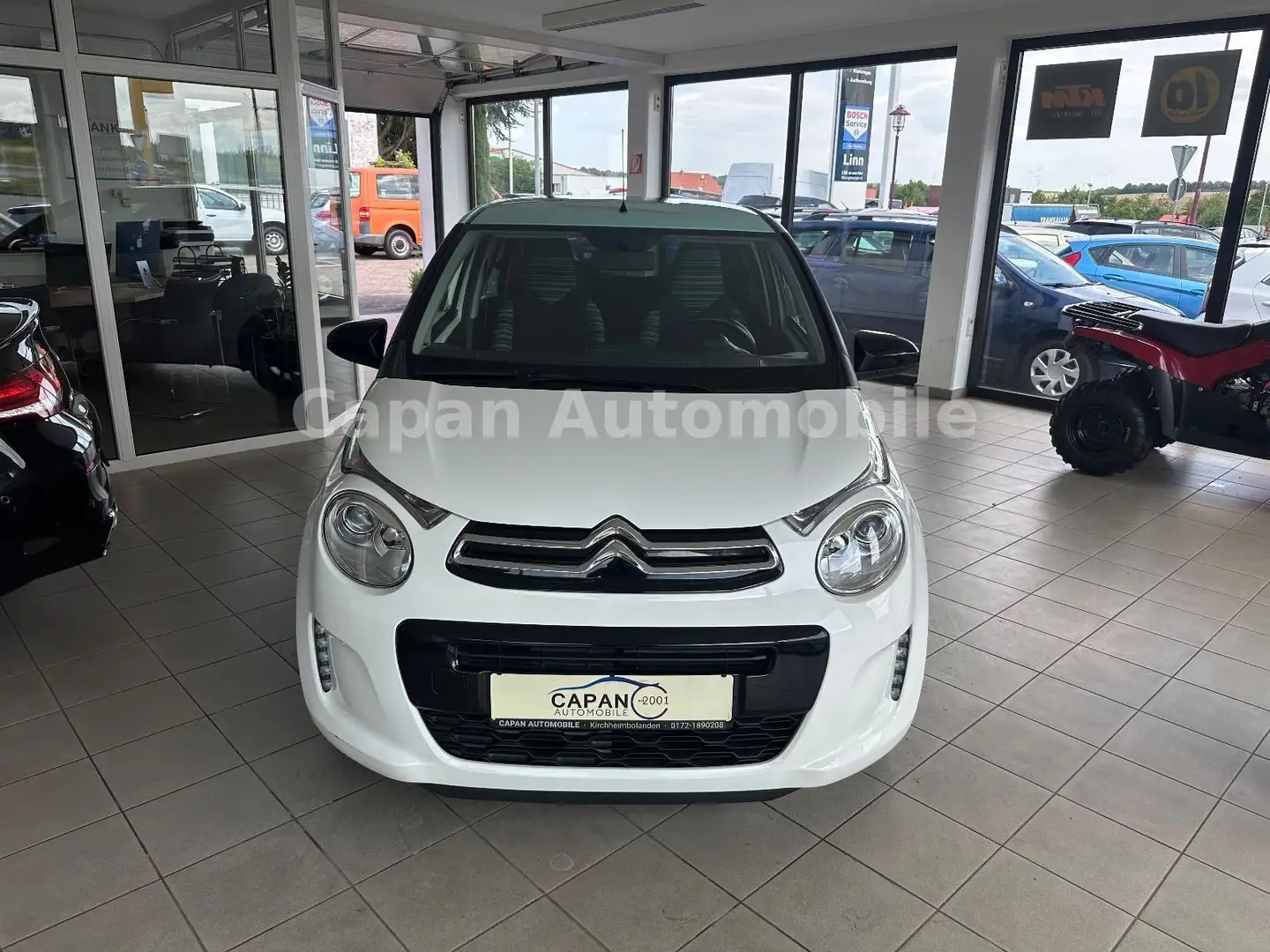 Citroen C1 Shine Scheckheft/Klimaauto/SHZ/Tüv.Neu/EURO6 Weiß - 2