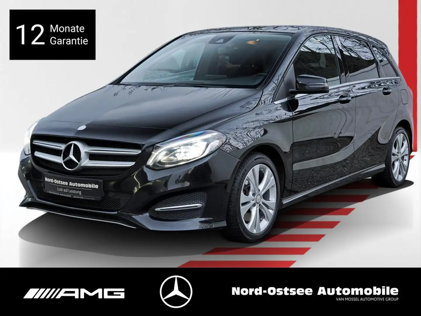 Mercedes-Benz B 250 URBAN KAMERA PARK PILOT NAVI LED SHZ TEMPO Schwarz - 1