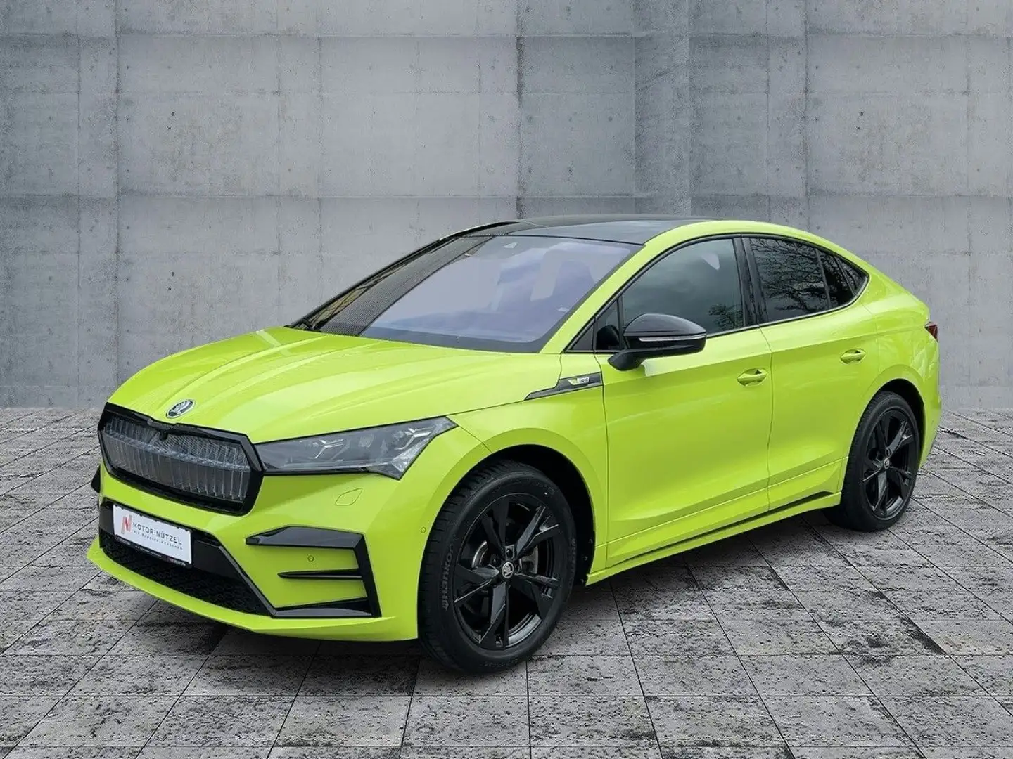 Skoda Enyaq Coupé RS 4x4 SUITE 5JG+MATRIX+NAV+ACC+PANO Verde - 2