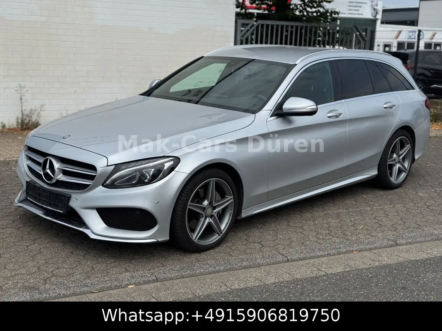 Mercedes-Benz C 200 d/AMG-PAKET/Navi/Tempo/Klima/AHK/ Argent - 1