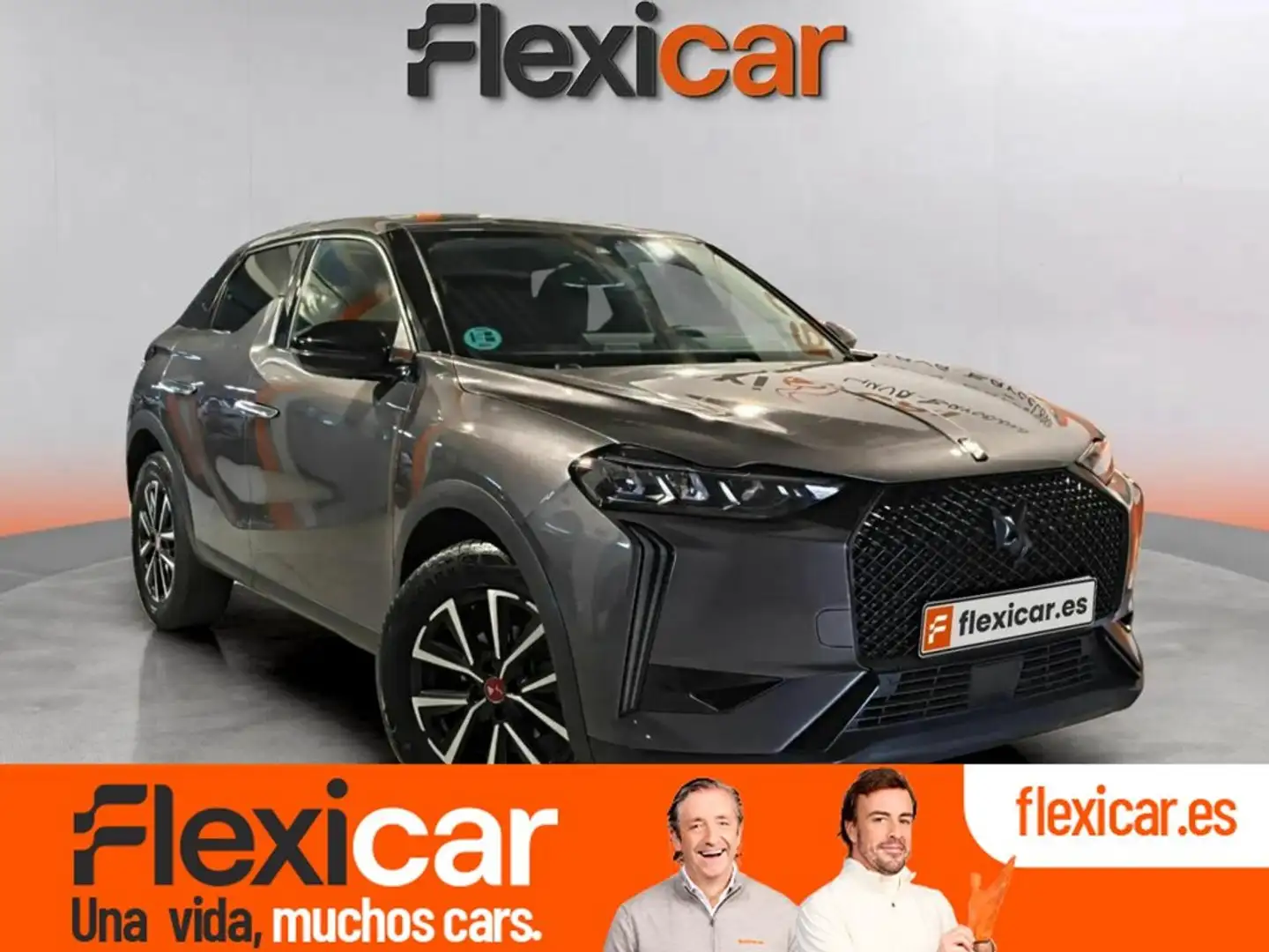 DS Automobiles DS 3 PureTech 96kW Performance Line Auto. Gris - 1