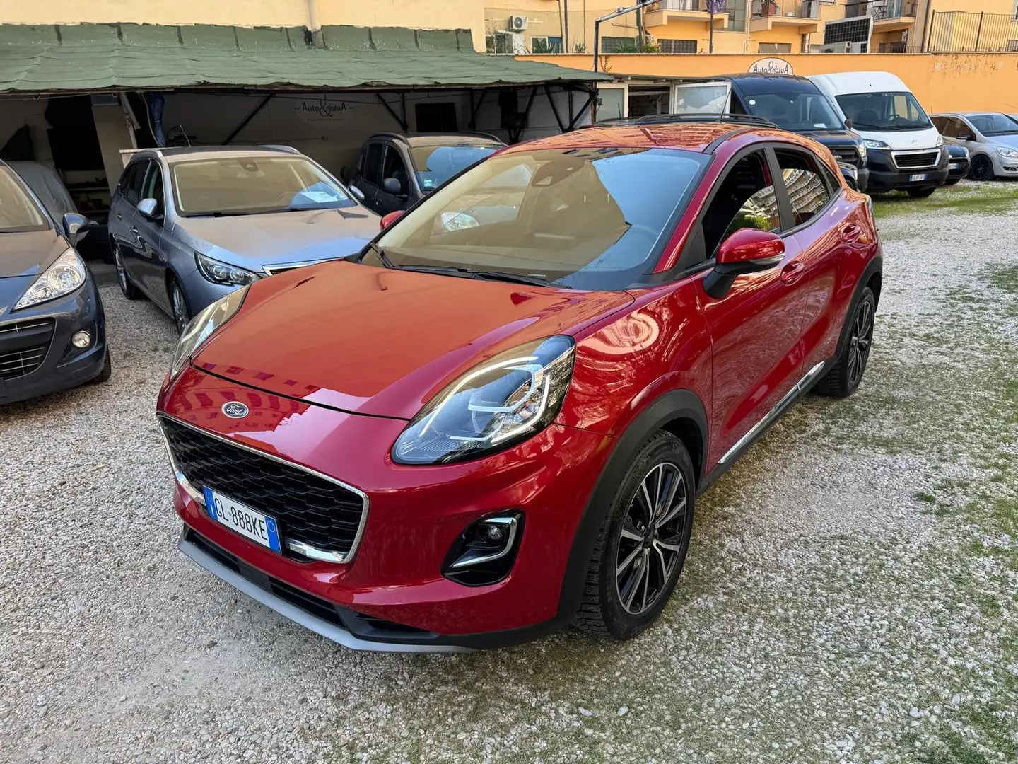 Ford Puma Puma 1.0 ecoboost h Titanium s Rood - 1