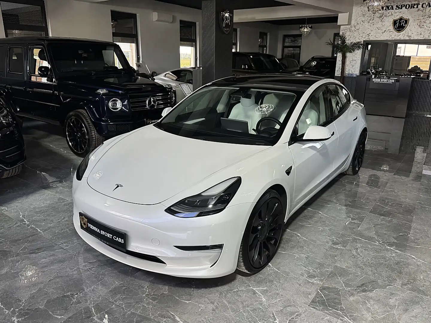 Tesla Model 3 Performance*Facelift*Inkl. MwSt*1.Besitz* Weiß - 1