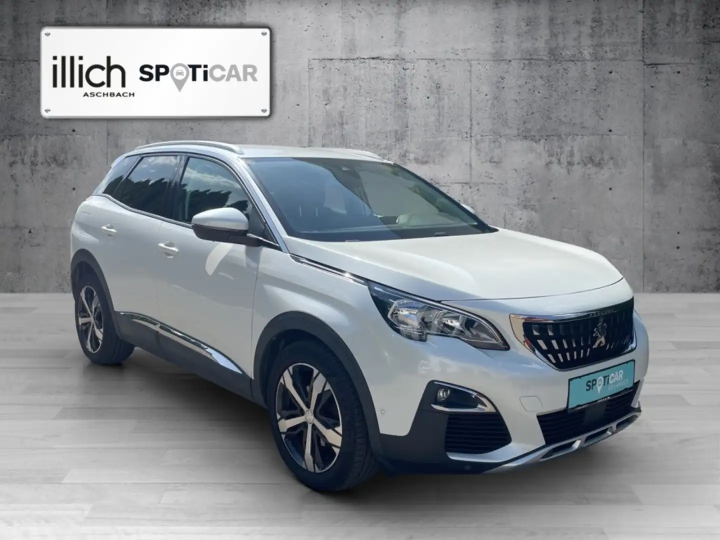 Peugeot 3008 GT-Line HDI130 EAT8 Weiß - 1