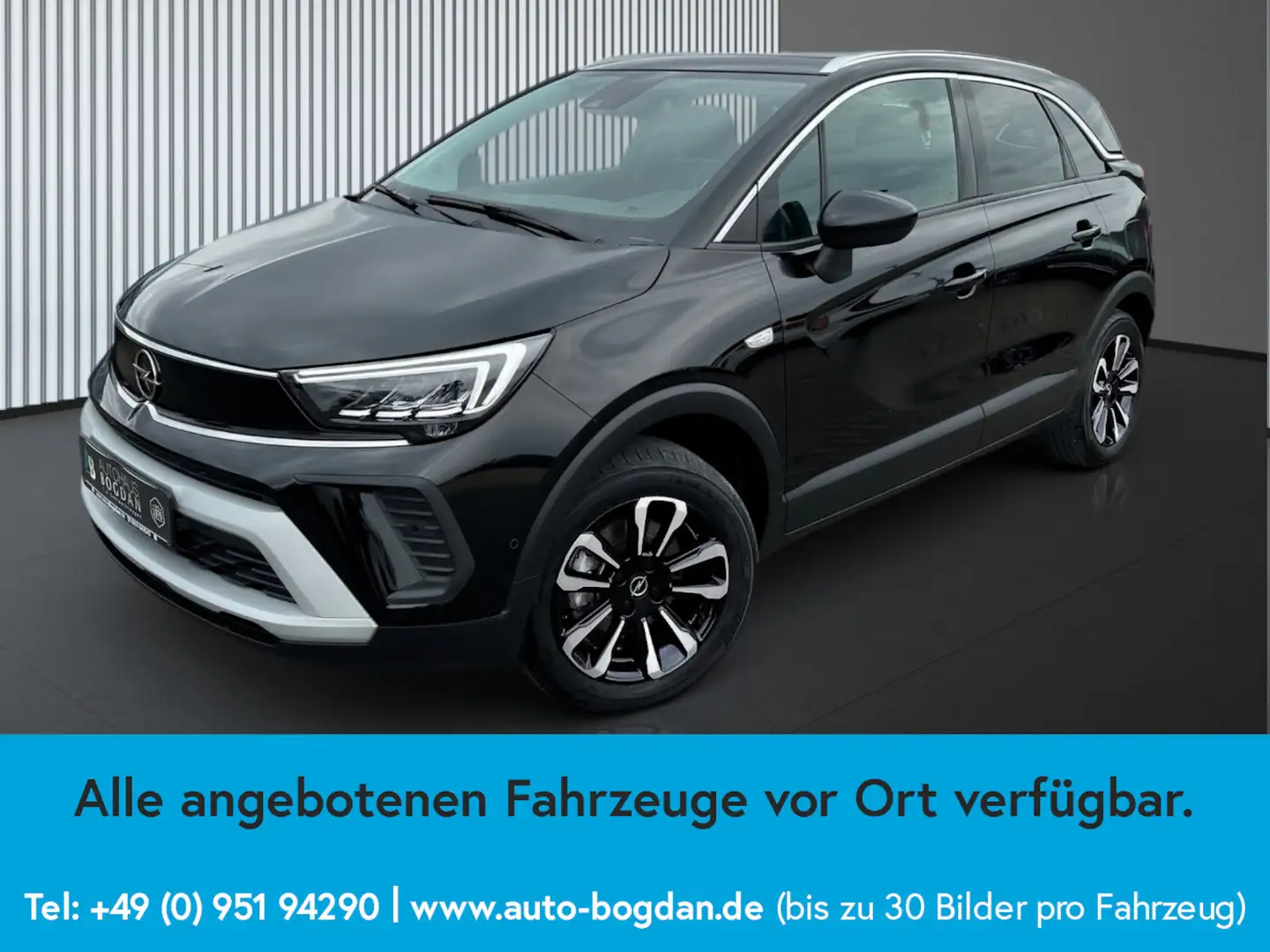 Opel Crossland Elegance Automatik el.Pano*Kamera*Navi Schwarz - 2