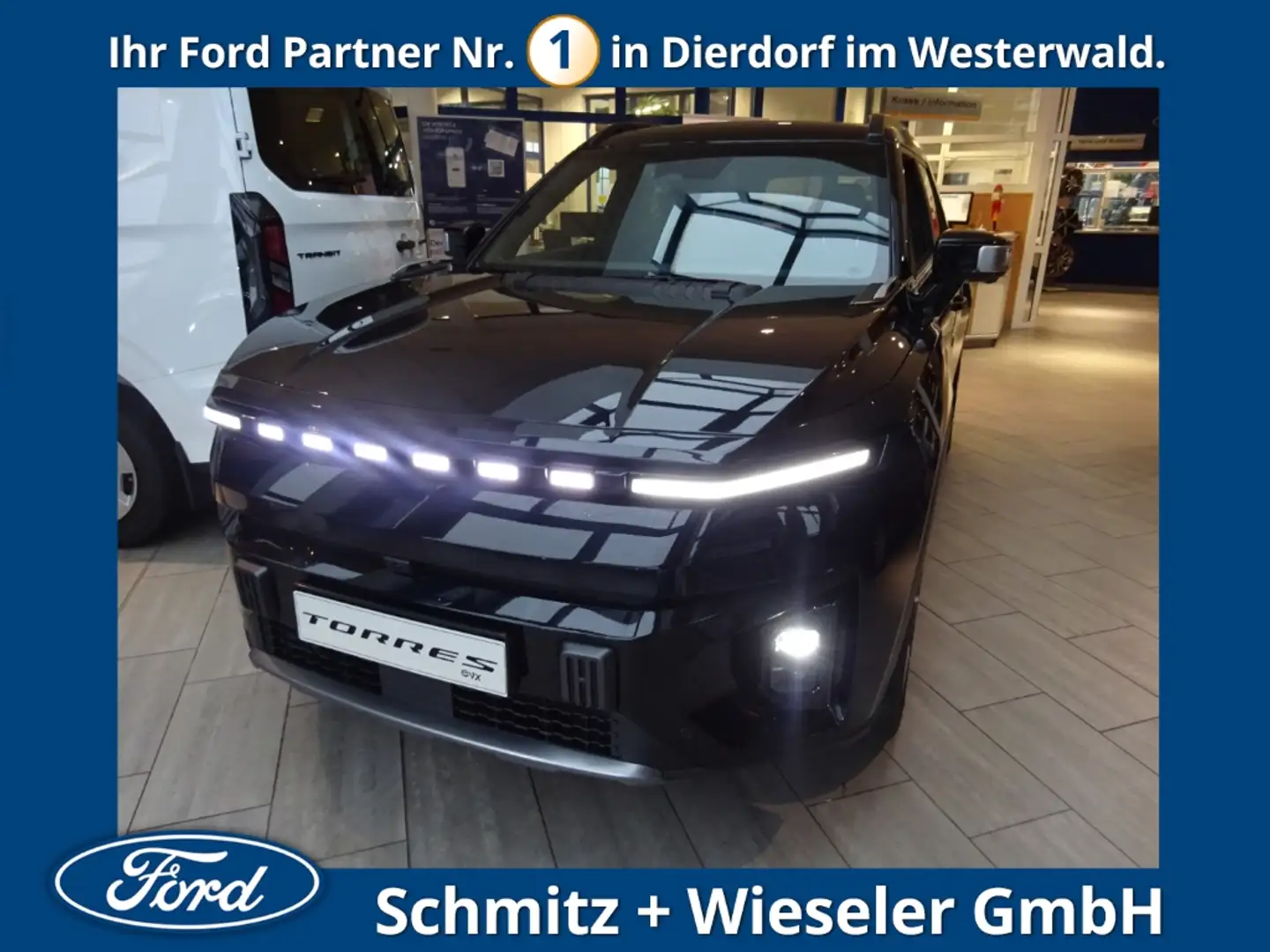 SsangYong EVX 152kW Titanium Navi, Teilleder, Negro - 1