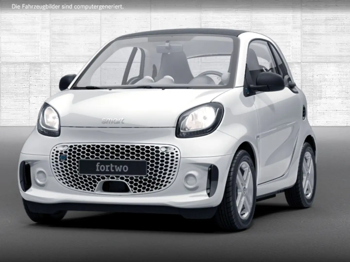 smart forTwo EQ 60kWed cool&Audio SHZ Dig Radio Tempom Weiß - 2