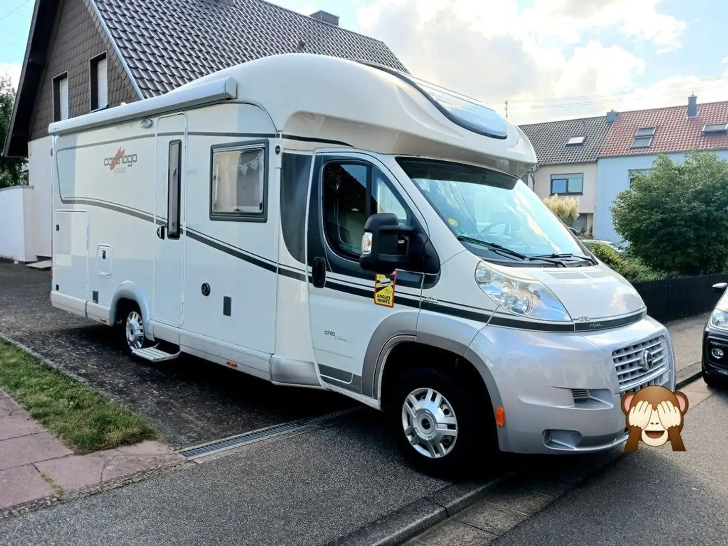 Caravans-Wohnm Carthago Chic C-Line 4.7, SAT-2TV, Solar Blanc - 1