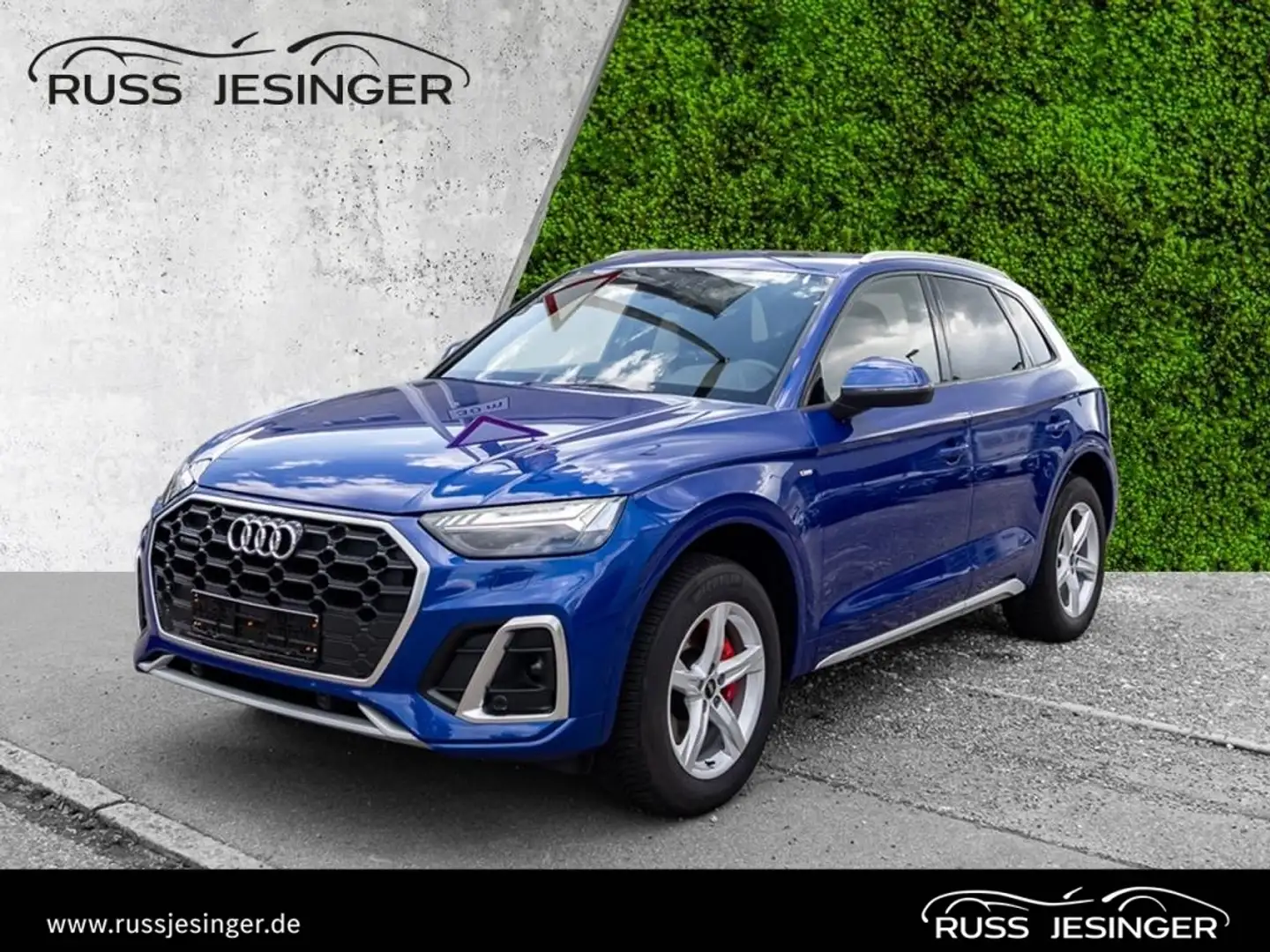 Audi Q5 40 TFSI quattro S line Pano*AHK*ACC*MatrixLED Bleu - 1