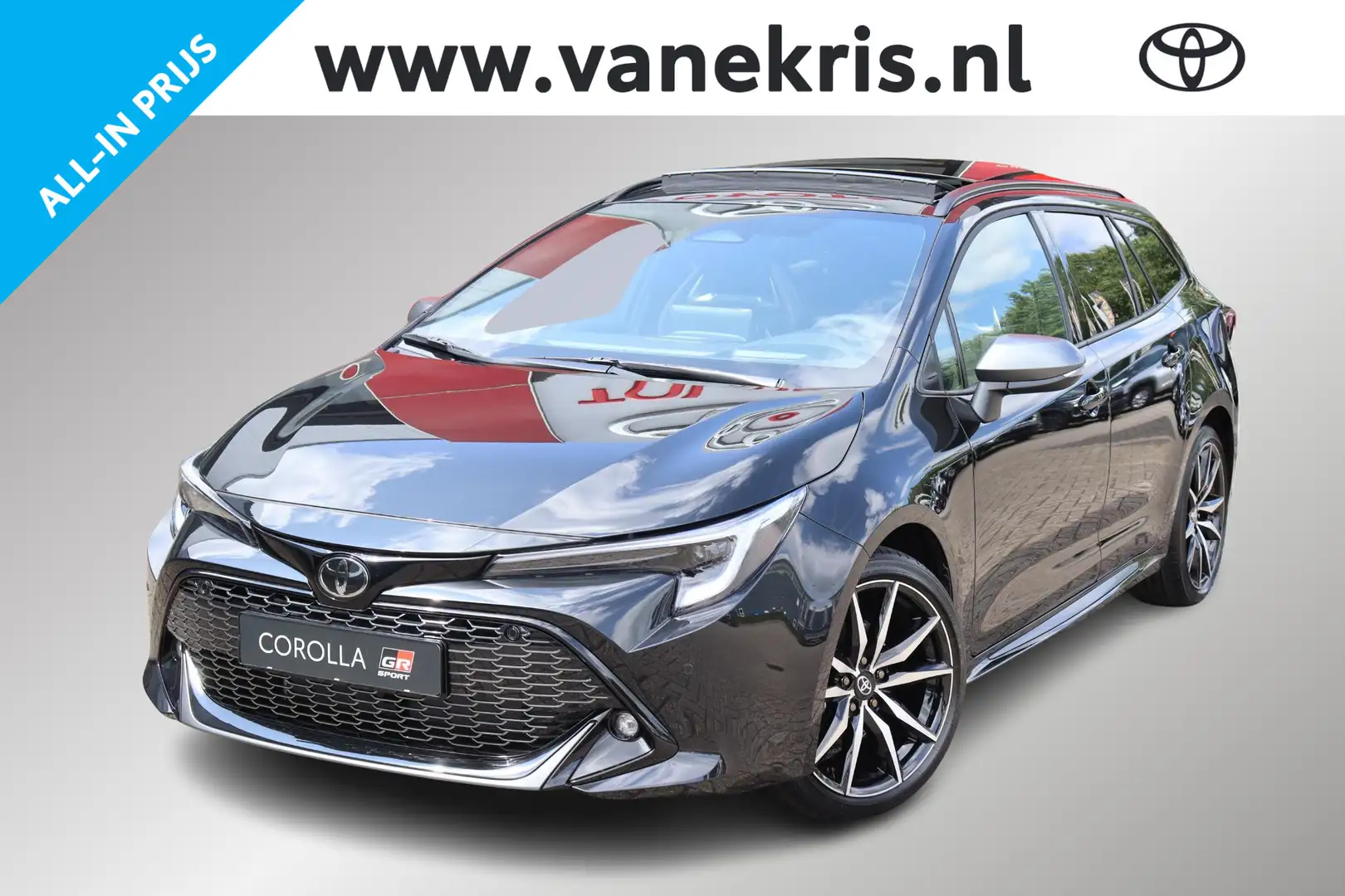 Toyota Corolla Touring Sports Hybrid 140 GR Sport+Plus Pack Nieuw Noir - 1