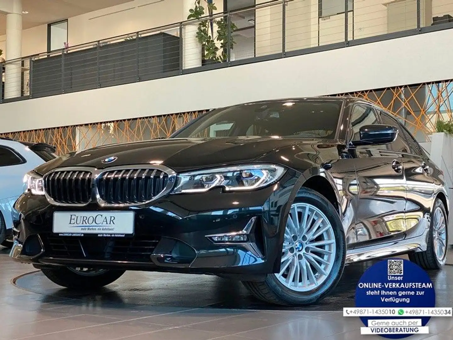 BMW 320 d Lim xDr Luxury CockpitPro Laser HUD AHK ACC Black - 1