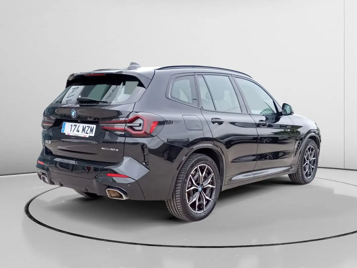 BMW X3 xDrive 30 e M Sport Negro - 2