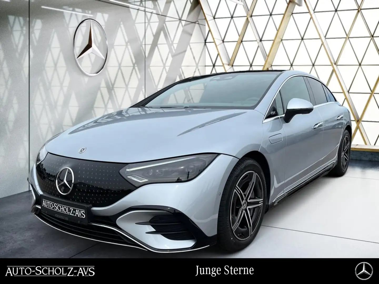 Mercedes-Benz EQE 350 AMG Pano*Memory*360*DigLight*Burmester3D Plateado - 1