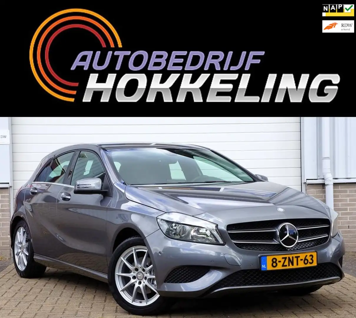 Mercedes-Benz A 180 Ambition; Navigatie+17"Lmv+Stoelverwarming !! Grigio - 1