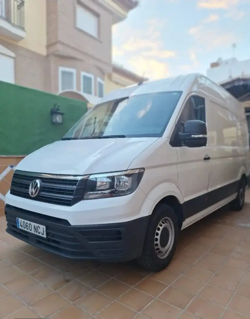 Volkswagen Crafter Crafter PRO Mixto BMT 50 BL TA 143 Batalla Larga Techo Alto Blanco - 1