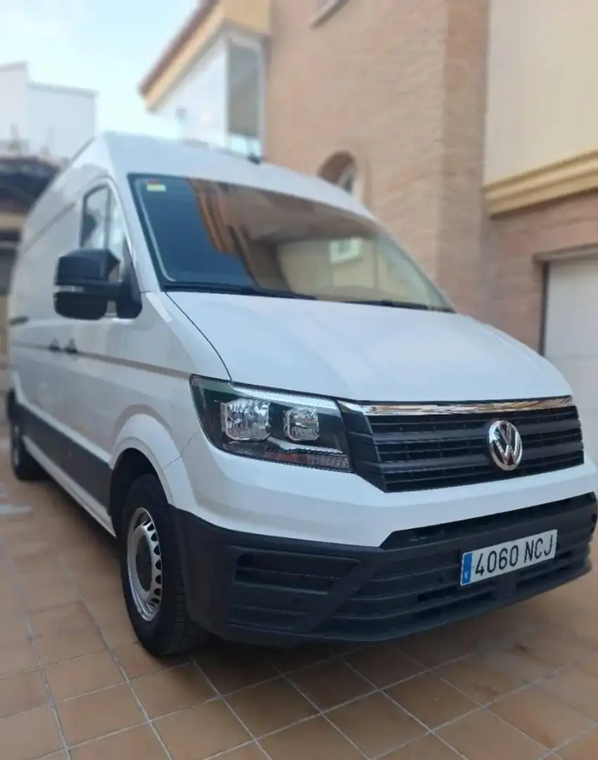 Volkswagen Crafter Crafter PRO Mixto BMT 50 BL TA 143 Batalla Larga Techo Alto Blanco - 2