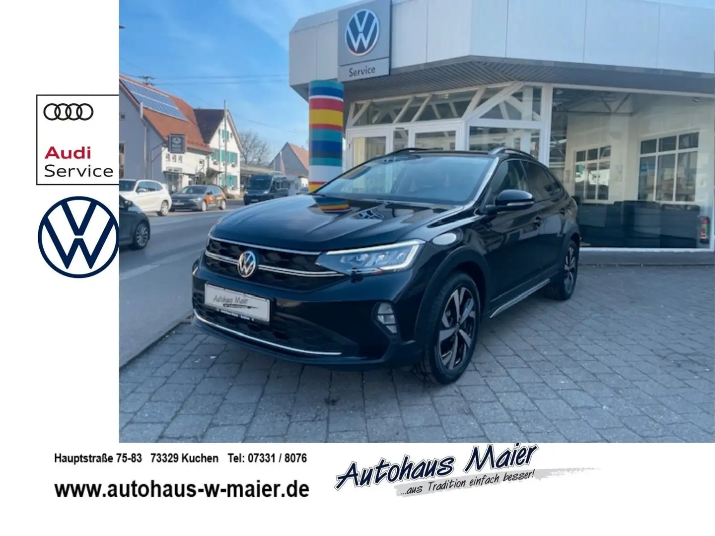 Volkswagen Taigo 1.0 TSI DSG Life/RFK/SHZ/LED Schwarz - 1