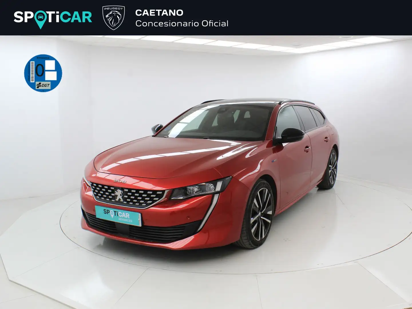 Peugeot 508 SW GT HYBRID 225 e-EAT8 Rojo - 1