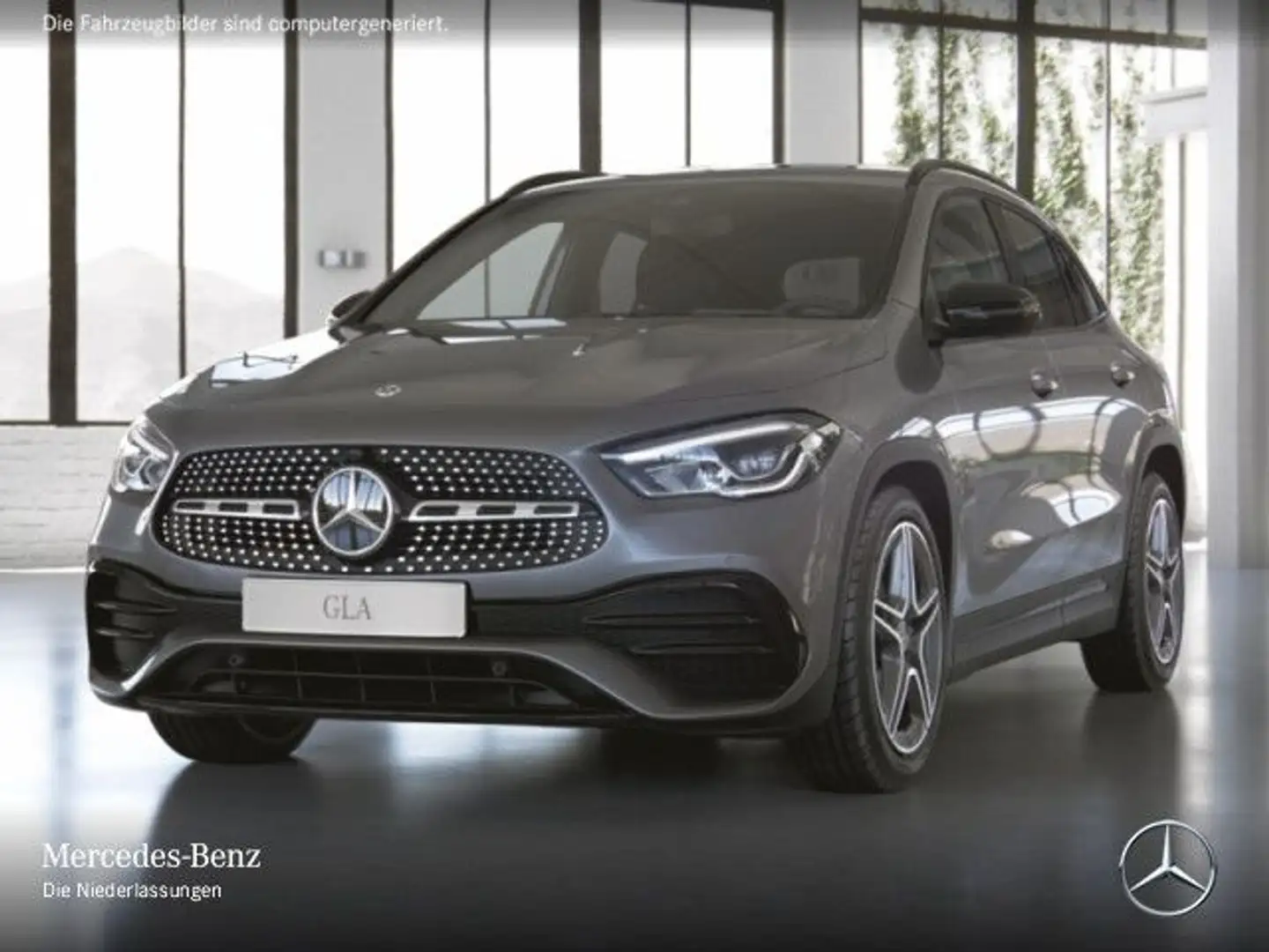 Mercedes-Benz GLA 220 d 4M AMG+NIGHT+LED+KAMERA+8G Grau - 2