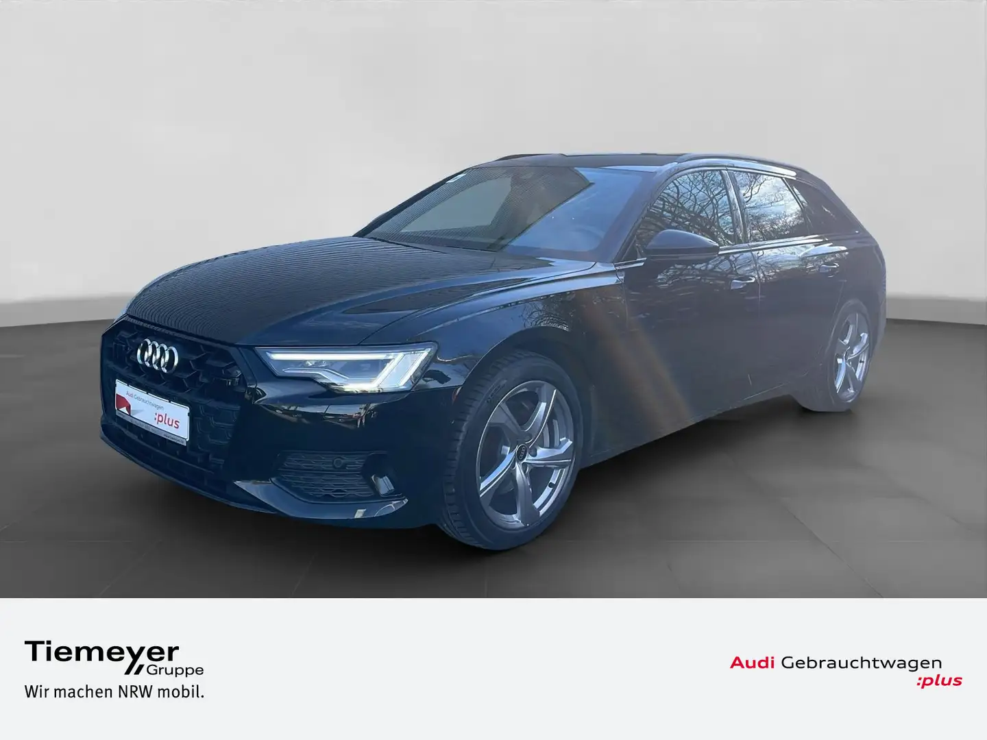 Audi A6 45 TDI Q ADVANCED LM19 LEDER MATRIX AHK Schwarz - 1