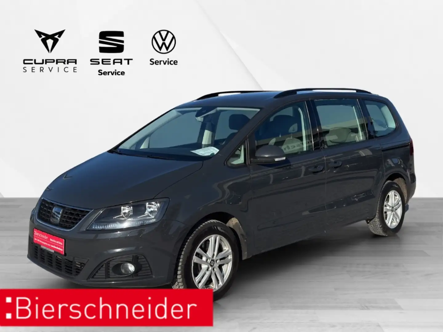 SEAT Alhambra 2.0 TDI DSG Style AHK Navi Kamera Grau - 1