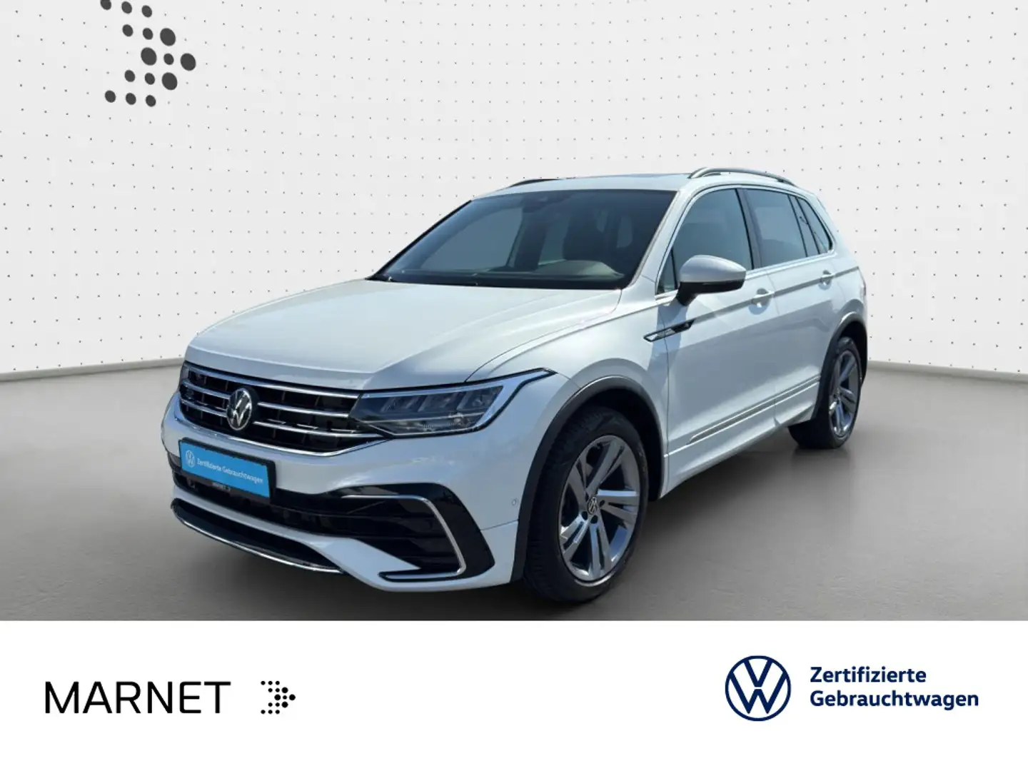 Volkswagen Tiguan 2.0 TDI DSG R-Line* Navi* AHK* Pano* Kame Weiß - 1