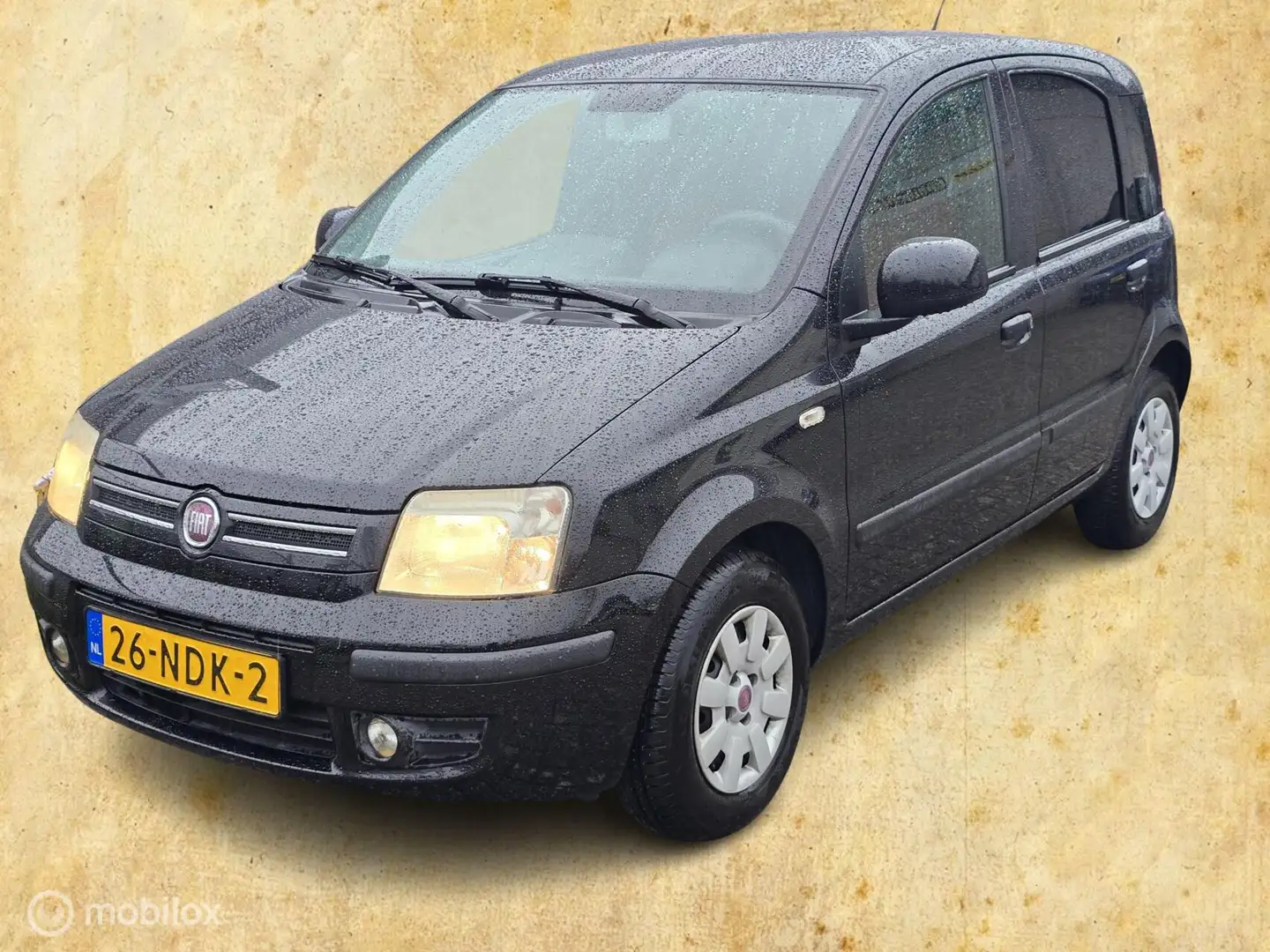Fiat Panda 1.2 Edizione Cool Zwart - 1