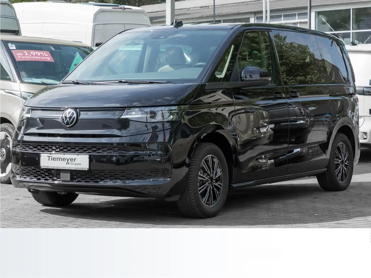 Volkswagen T7 Multivan T7 Multivan TDI 7-SITZE ALLWETTER CLIMATRONIC KA Schwarz - 2