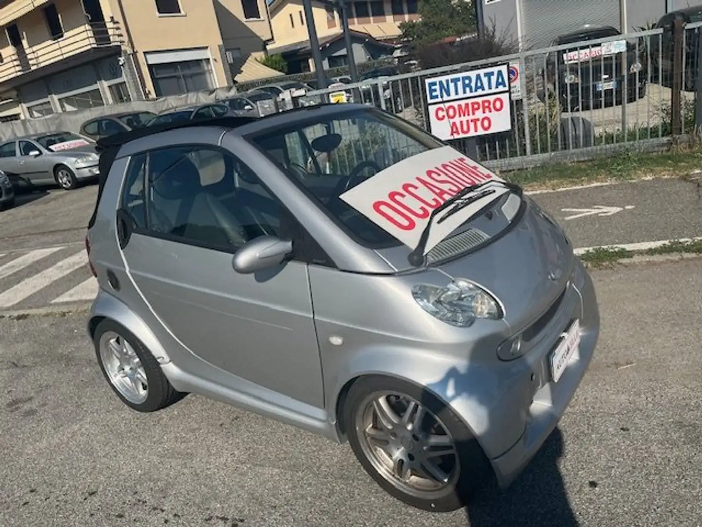 smart forTwo Fortwo Cabrio 0.7 Smart  Brabus 75cv Grigio - 1