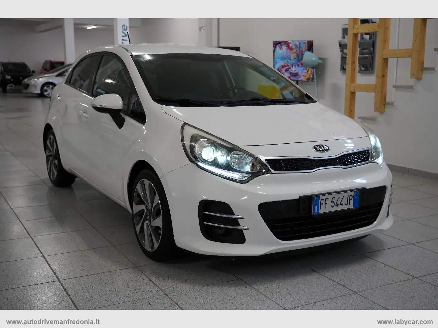 Kia Rio 1.4 CRDi 5p. Active Blanc - 1