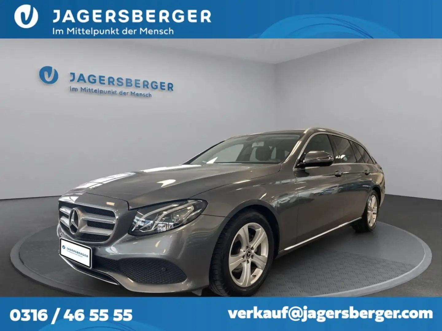 Mercedes-Benz E 220 d T Avantgarde Aut. Grau - 1