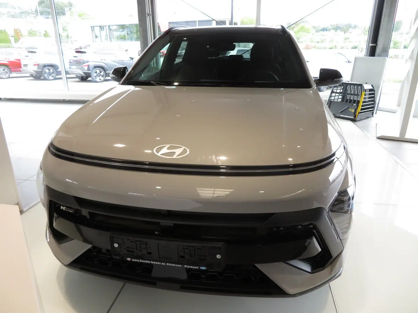 Hyundai KONA 1.6 GDI DCT Hybrid N Line Gris - 2