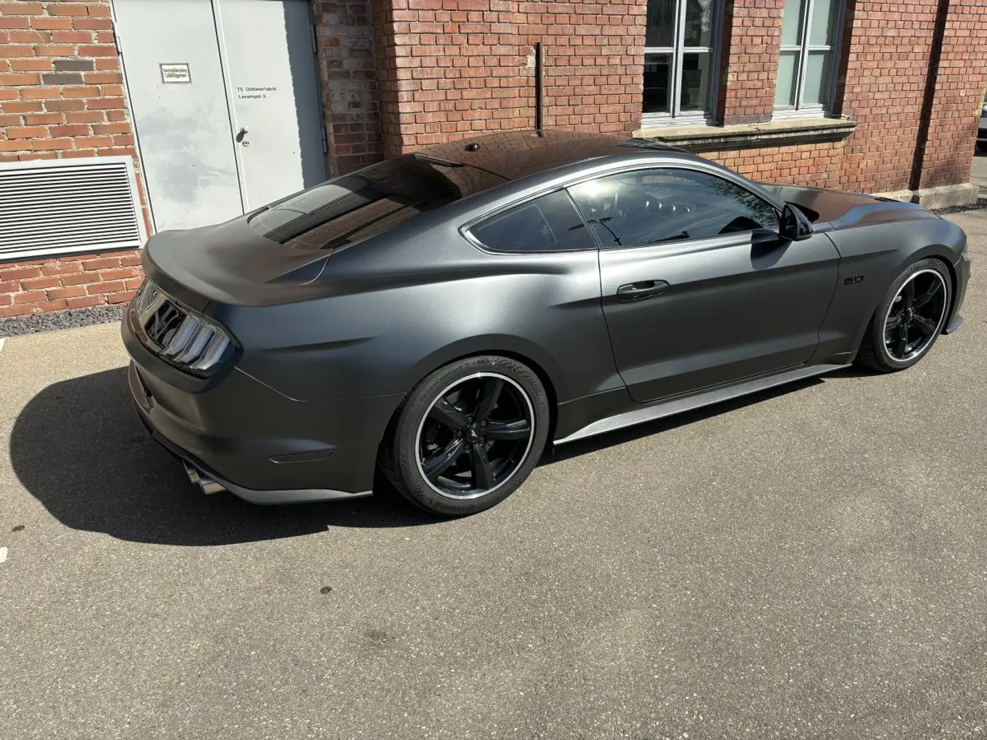 Ford Mustang GT 5.0 BULLITT-Look/GRAIL Extreme/KW V1/Mattschw Black - 2