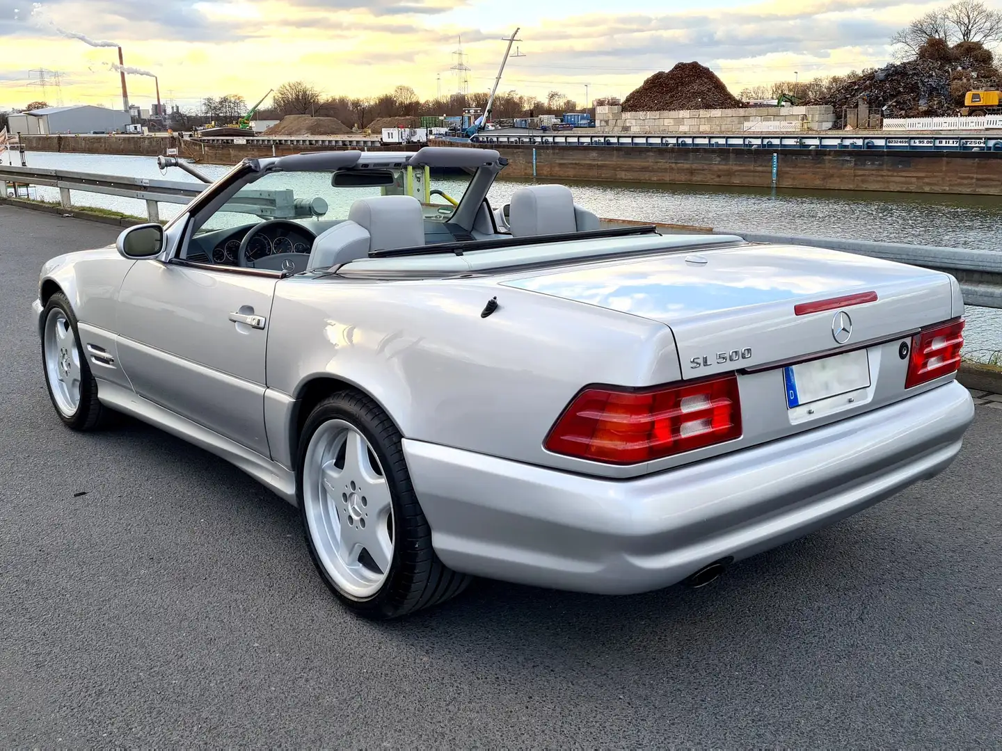 Mercedes-Benz SL 500 R129 "Sport" MoPf 2 Xenon scheckheftgepflegt Plateado - 2