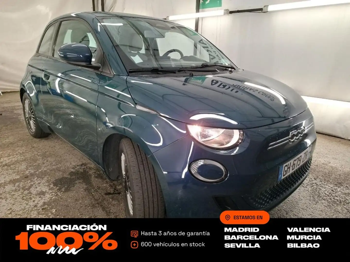Fiat 500 Icon 3+1 320km 85kW (118CV) Azul - 1