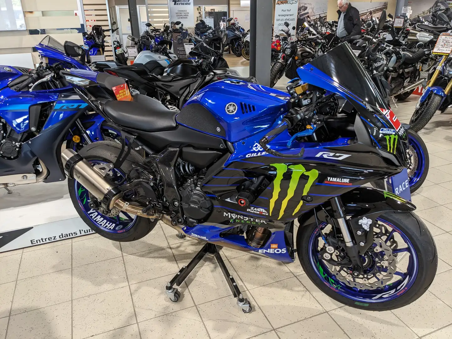 Yamaha YZF-R7 Albastru - 1