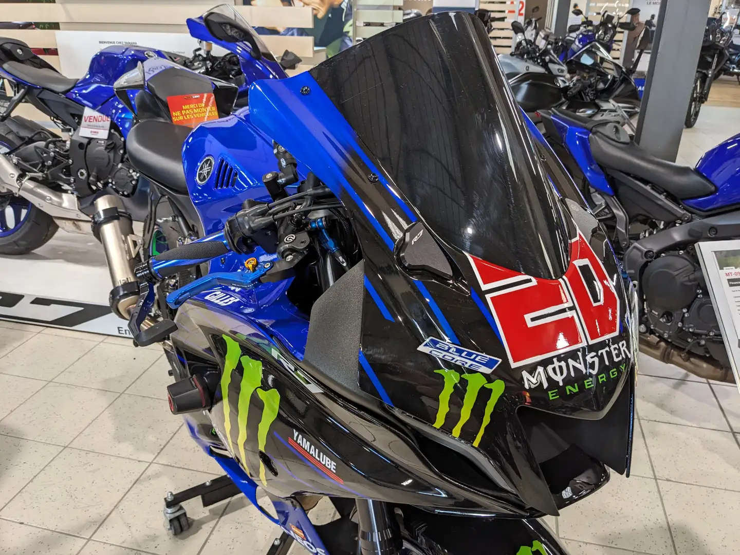 Yamaha YZF-R7 Albastru - 2