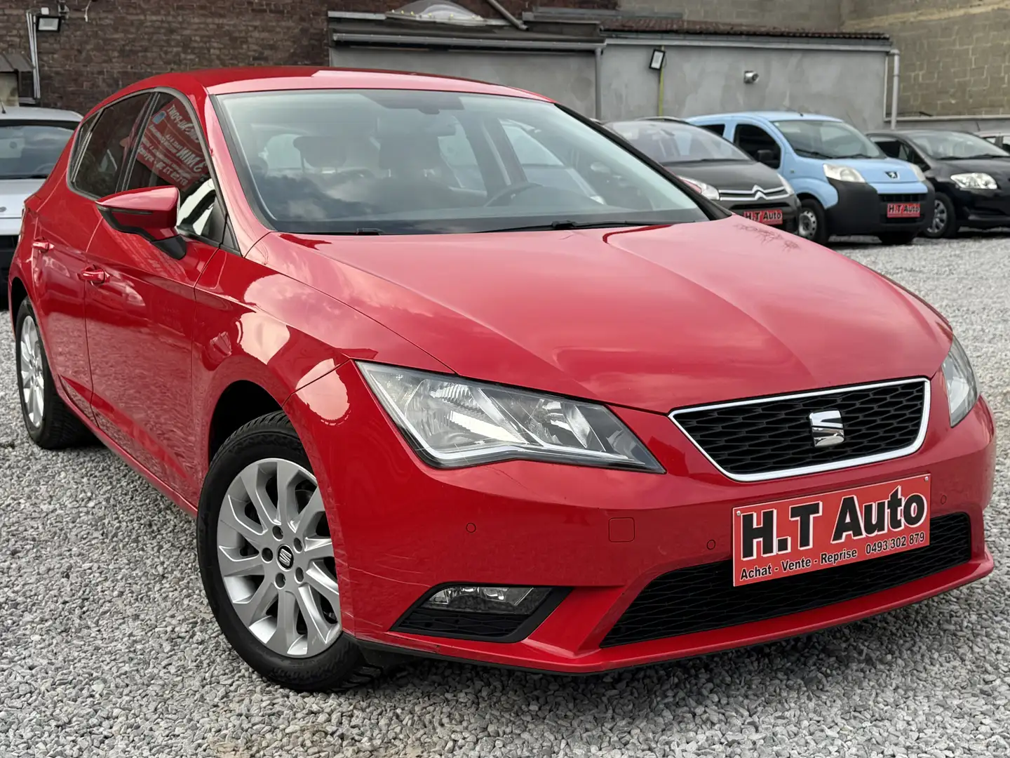 SEAT Leon 1.2 TSI euro6b/airco/gps/ pret à immatriculé !!! Rouge - 2