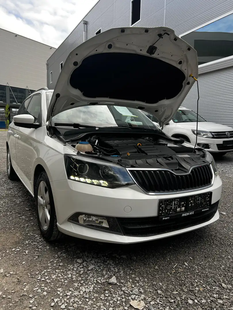 Skoda Fabia Fabia Combi Style 1,4 TDI Style Weiß - 2