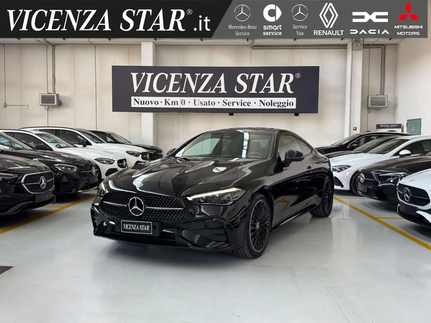 Mercedes-Benz CLE 220 d MHV COUPÉ AMG PREMIUM Černá - 1