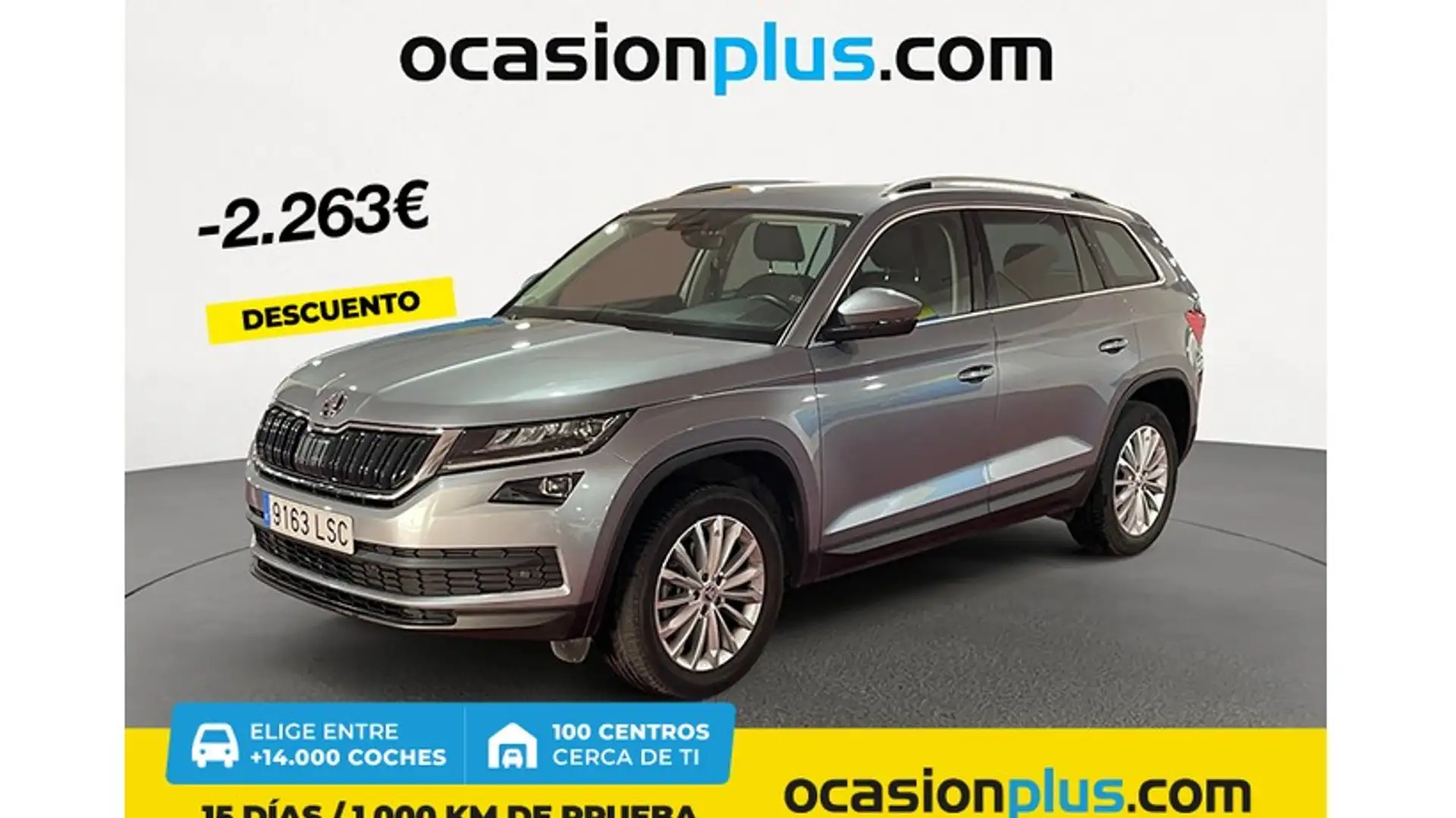 Skoda Kodiaq 2.0TDI AB tech Ambition 4x2 DSG 110kW Gris - 1
