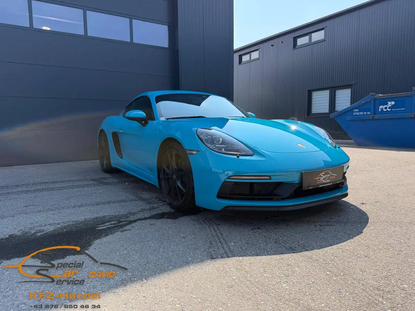 Porsche Cayman 718 Cayman GTS PDK Blau - 1