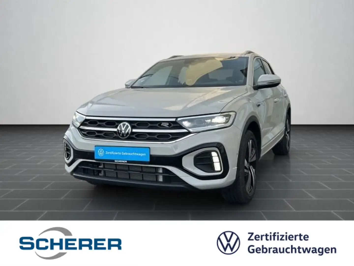 Volkswagen T-Roc R-Line 1.5 TSI DSG IQ.DRIVE LED PLUS PARK Gris - 1